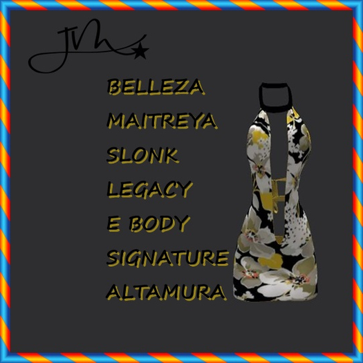 JM GLORIA2 DRESS FLOWER