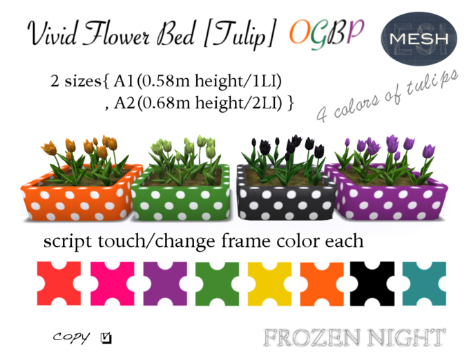 FN*Vivid flower bed [Tulip] OGBP