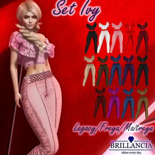 BRILLANCIA -Top  Ivy PURPLE