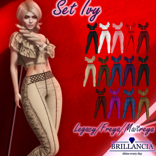 BRILLANCIA -Top  Ivy BEIGE