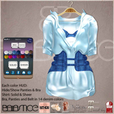 Baiastice_Nana Belted Shirt Dress-Sky