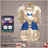 Baiastice_Nana Belted Shirt Dress-Sand
