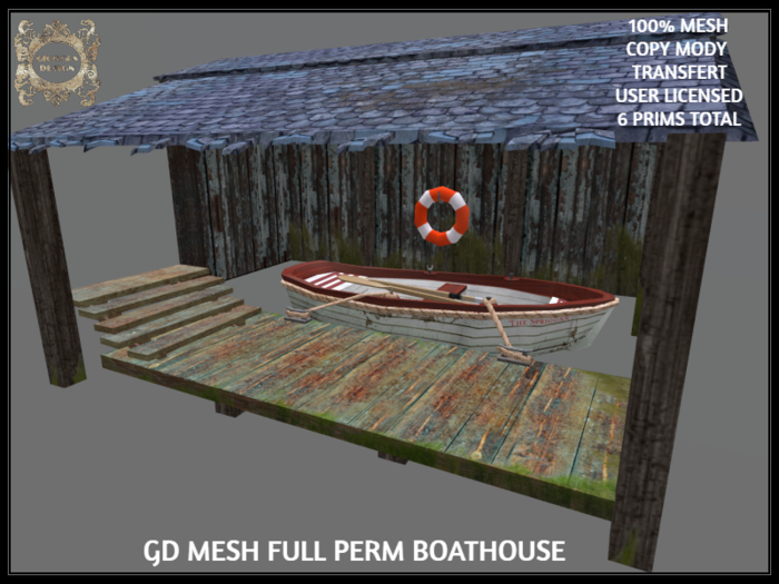 GD MESH FULL PERM BOATHOUSE