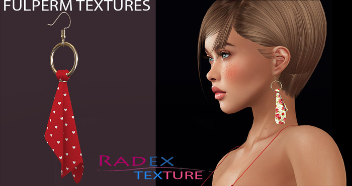 RADEX F.P.T.-.TEINEI - ANAHI EARRINGS - FULL PERM