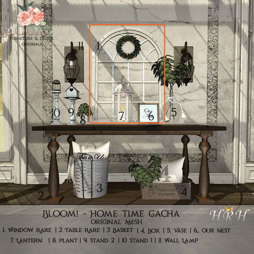 1. Bloom! - Home time Window Box RARE
