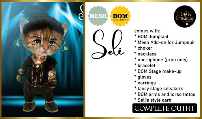 *DB* DINKIES SELI BOM STAGE OUTFIT*