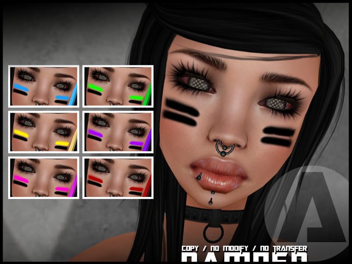 - DAMNED - War Stripes / FATPACK - 7 colors [BXD]