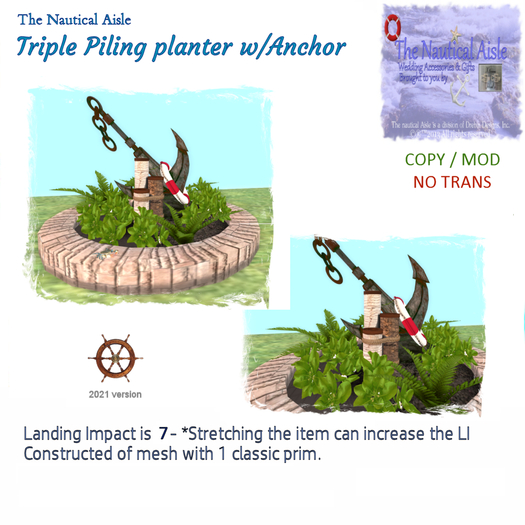 TNA Triple Piling Panter /w Anchor