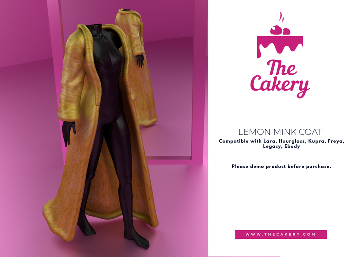 -TC- Lemon Mink Coat