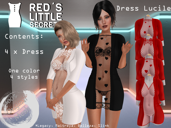 {RP} Dress Lucile Red