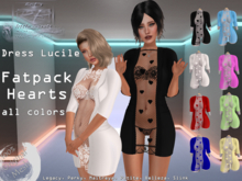 {RP} Dress Lucile Fatpack Hearts all Colors