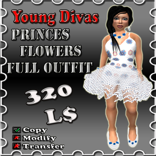 ~A~Princes Flowers Full Outfit