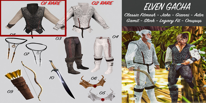 1 - DiMi's - Elven Top Brown - JAKE RARE