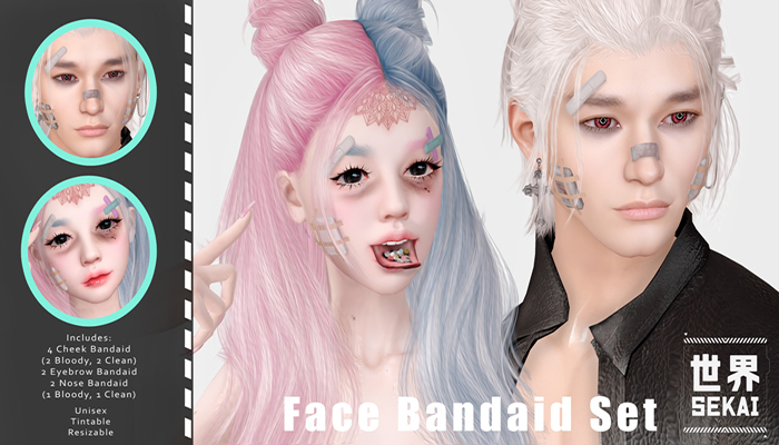 +SEKAI+ Face Bandaid Set