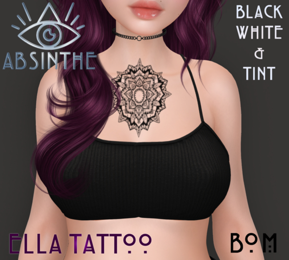 Absinthe - ella tattoo bom