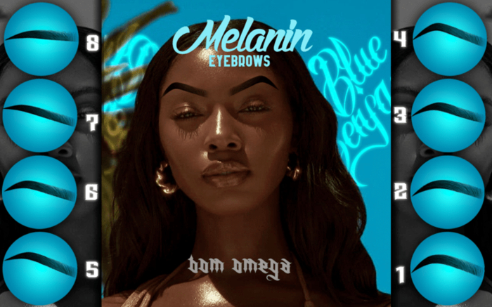 BB x Melanin Eyebrows Black