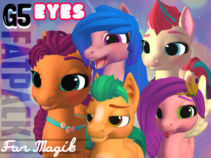 [DoxBox] G5 Mane 5 Eye Pack