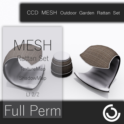 MESH Outdoor Garden Rattan Set