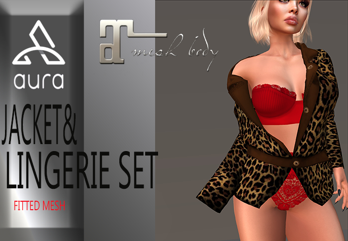 75%OFF* LOOSE JACKETfor MAITREYA *CHEETAH RED/BLACK