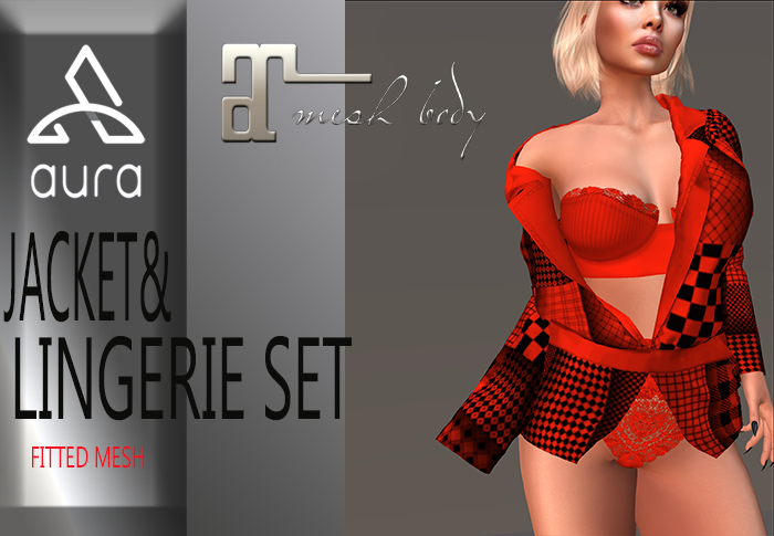 75%OFF* LOOSE JACKETfor MAITREYA *CHECKER RED