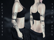 Freya Tattoo BOM - Arms complete flowers