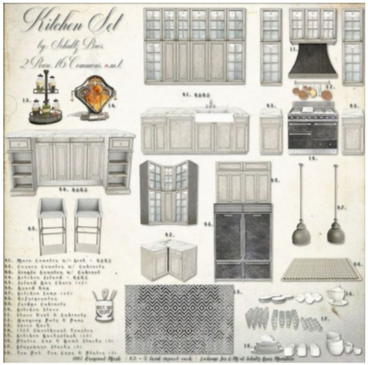 [Schultz Bros.] 01. Main Counter w/ Sink - RARE