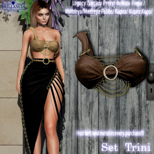 BRILLANCIA -  Top Trini chocolate