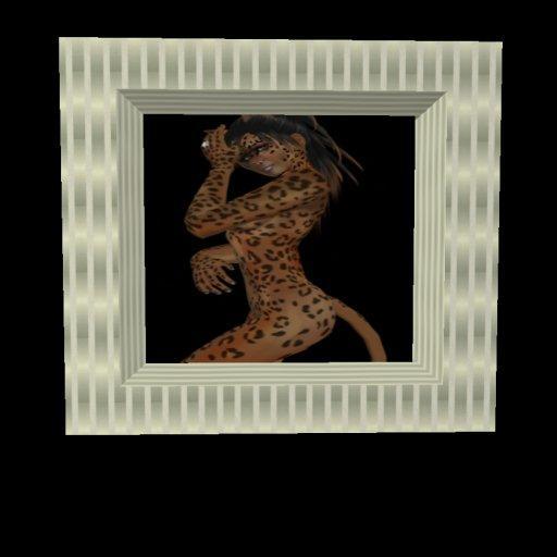 FRAME Jezzy Writer Silver stripe Boxed Picture Frame