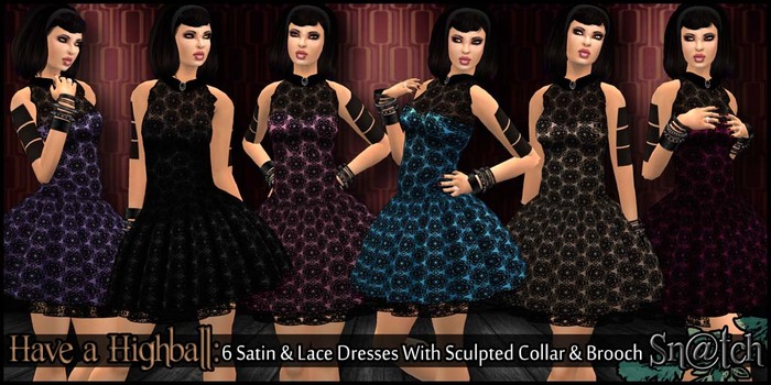 :::Sn@tch Highball Dresses:::