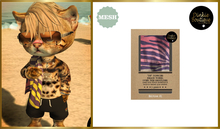 *DB* DINKIES BEACH TOWEL OVER SHOULDER Ed.21 Zebra