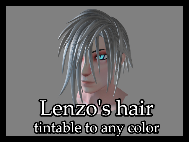 Lenzo's hair