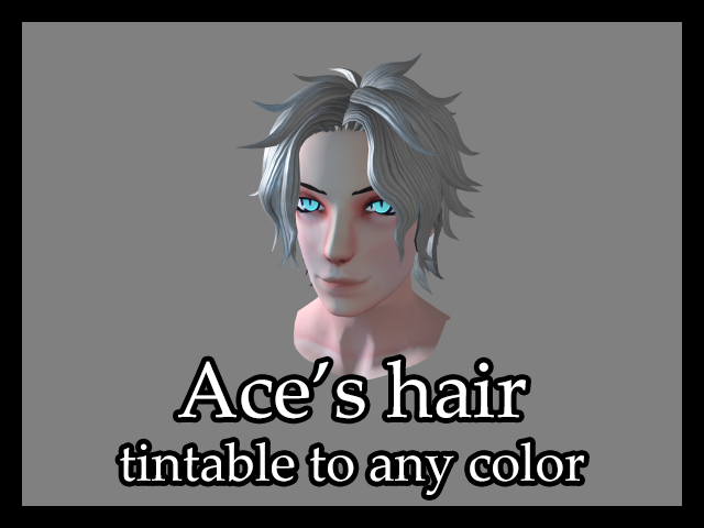 Ace's hair