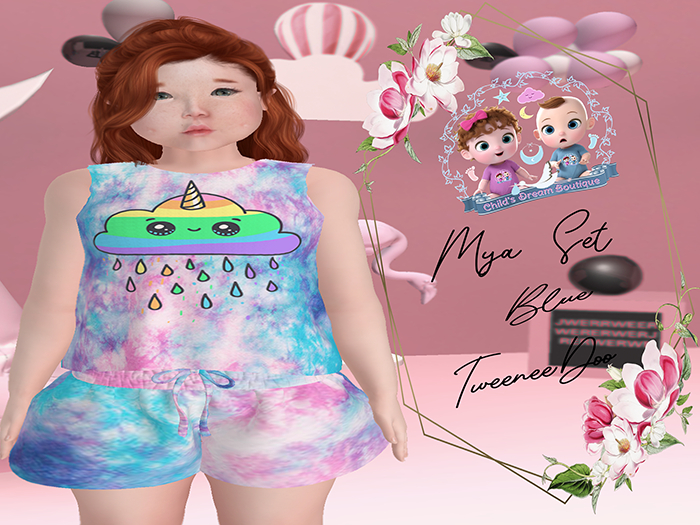 {CDB}Mya Set Blue {TweeneeDoo}
