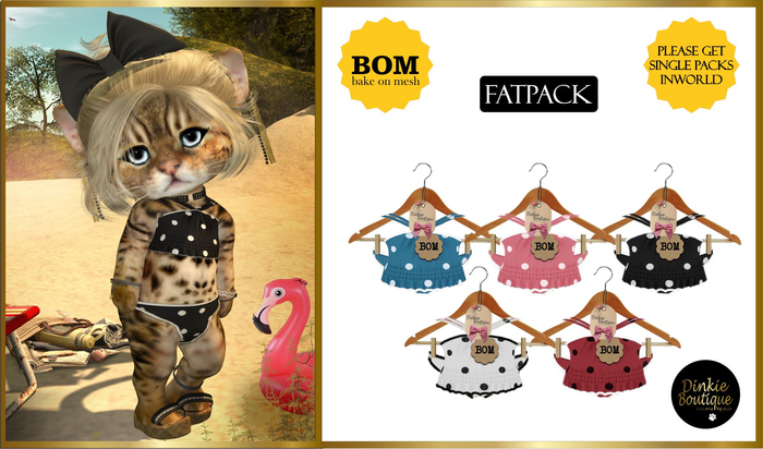 *DB* DINKIES ANOUK BOM BIKINI* Fatpack