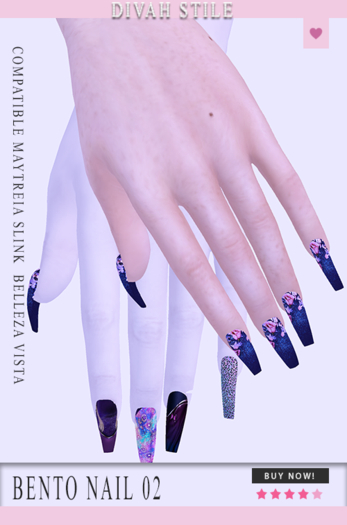 [D.S]BENTO NAIL 02{Click Unpack}