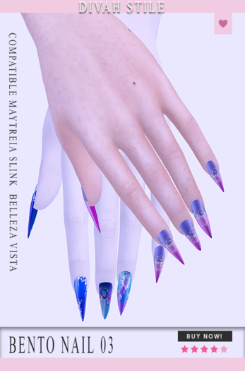 [D.S]BENTO NAIL 03{Click Unpack}