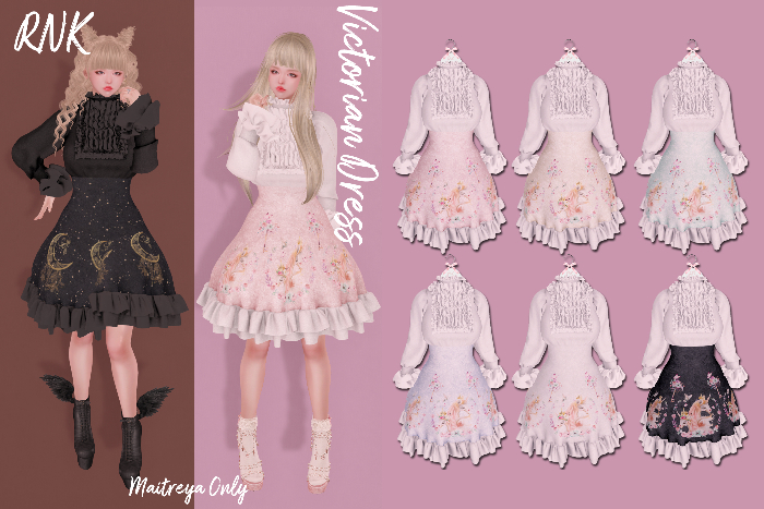[RNK]Victorian Dress_FATPACK(wear)