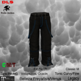 Gothic pants belted 3 boxed