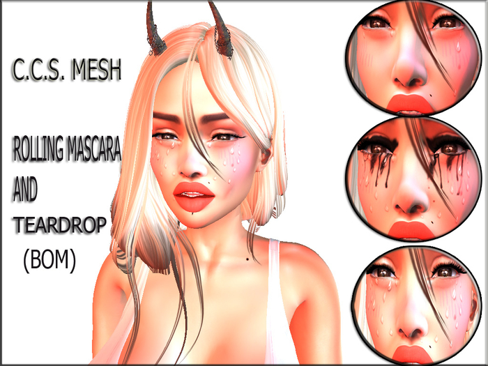 C.C.S. MESH-ROLLING Runny mascara and tea) (new)r(bom