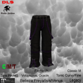 Gothic pants belted 6 boxed