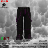 Gothic pants belted 7 boxed