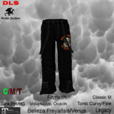 Gothic pants belted 22 boxed