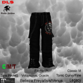 Gothic pants belted 23 boxed