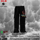 Gothic pants belted 24 boxed