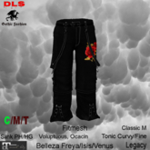 Gothic pants belted 31 boxed