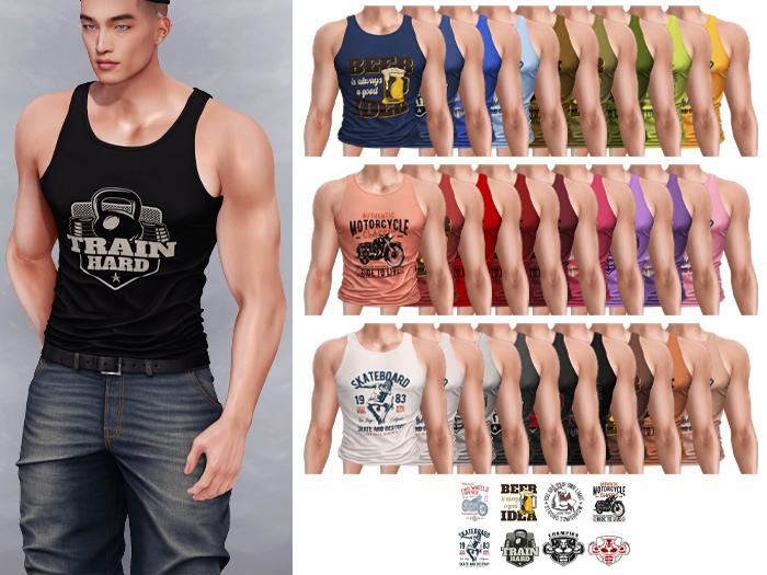 Mossu - Dylan Tank Top - DEMO