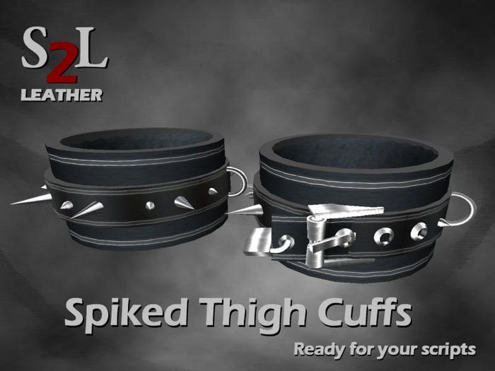 S2L Spiked Thigh Cuffs BOX