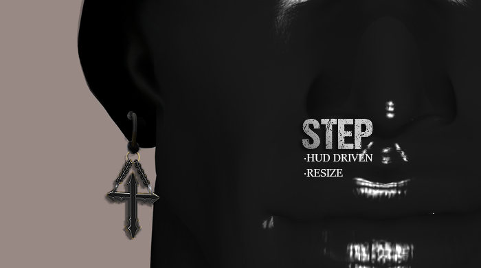 [STEPDAD] Cross Dagger BLk