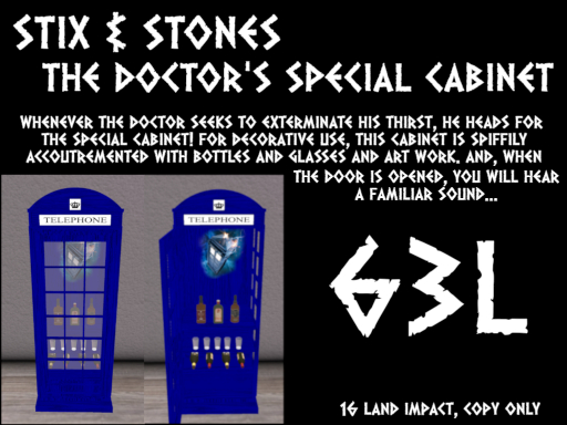 ~S&S~ The Doctor's Special Cabinet