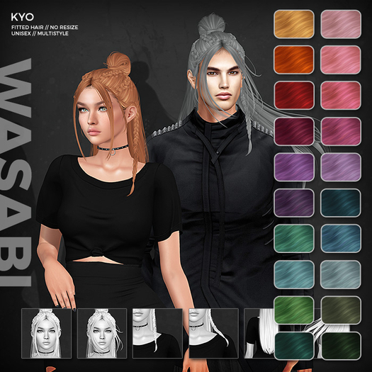 Wasabi // Kyo Hair - Fireworks